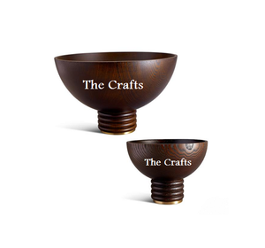 Ensemble de bols en bois au design classique, 3 tailles différentes, bol de service pour aliments, bol en bois de haute qualité pour le chocolat - Product Image 6