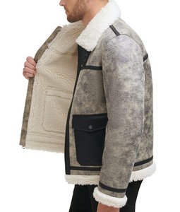 Premium Quality Genuine <b>Fur</b> Sheepskin <b>Leather</b> Jacket Winter <b>Fur</b> laeather jacket for men and women <b>fur</b> <b>leather</b> jacket - Product Image 6