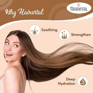 Champú Hairvital, el Mejor Champú (200ml), Hidratante, Suavizante y Nutritivo para Cuero Cabelludo Graso y Rizado, Acabado Voluminoso, Control de Grasa - Product Image 4