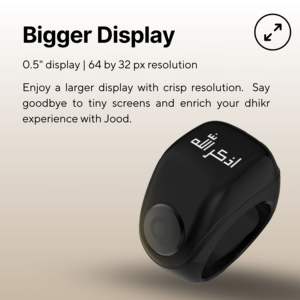 ของขวัญอิสลาม tasbeeh steps ฟิตเนสแคลอรี่เคาน์เตอร์18-20-22 zikr Ring jood qibla Digital dhikr Ring waterpoof - Product Image 5