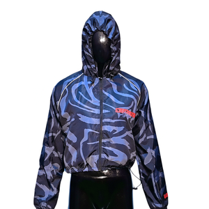 Sweat à capuche zippé pour femme en coton polyester à séchage rapide Sweat à capuche zippé pour femme à manches longues Sweat à capuche zippé pour femme à vendre - Product Image 1