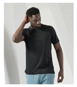 Camiseta única de secado rápido con logotipo de Color personalizado, camisetas deportivas de entrenamiento para hombres, ropa de calle de talla grande, camiseta transpirable de secado fresco - Product Image 1