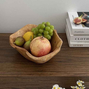 Ensaladera de Madera para Aperitivos, Tamaño Personalizado, Estilo Bonito y Duradero, para Fiestas y Bodas, Hecho en India - Product Image 2