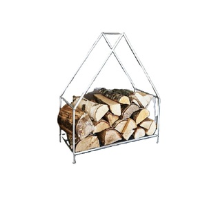 Porte-bûches en fer autoportant extérieur le plus vendu pour stocker des bûches coupées dans le jardin ou l'arrière-cour couleur de forme de taille personnalisée - Product Image 2