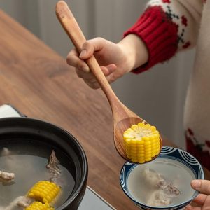 Cuillère en bois de luxe pour manger et servir de la nourriture dans les hôtels, restaurants et cafés gastronomiques - Product Image 3