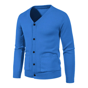 2026 Winter Season Breathable Casual V-Neck Sweater Long Sleeve <b>Pullover</b> with Fashionable Logo Decoration Sweaters - Product Image 6