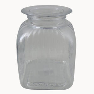 Round Clear Glass Jar Metal Votive <b>Candle</b> Jars Kitchen Accessories Votive Jar Tin Home Decorative <b>Bulk</b> Hand Made - Product Image 5