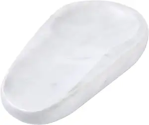Top quality Marble spoon Kitchen Counter Dishwasher Safe Marble Decor Spoon rest stand wholesale supplier