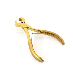 My Hair Tools Outils d'extension de cheveux Or Keratin Bond Extensions de cheveux Glitter Rubber Lightweight Facile à utiliser - Product Image 5