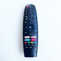 Télécommande universelle vocale BT pour téléviseur intelligent jvc RM-C3408E 4k Prise en charge de Netflix Télécommande de télévision certifiée Google