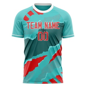 Camiseta de Fútbol para Hombre con Estampado Multicolor, Diseño y Talla Personalizados, Ropa Deportiva para Fanáticos y Jugadores - Product Image 1