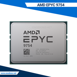 Microcontrolador y Procesador AMD EPYC 9754 de 128 Núcleos y 256 Subprocesos, 2.25GHz-3.1GHz, 360W, con FPGA Serie 100-000001234 - Product Image 1