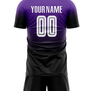 Uniformes de football sublimés en polyester 100% avec impression de logo personnalisé fabriqués au Pakistan inspirés des maillots français - Product Image 5