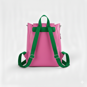 Bolso Mensajero de Moda para Mujer 2025, Estilo Griego Alpha Sorority, en PU con Dos Correas, Cierre de Cordón, Forro de Poliéster para Todas las Temporadas - Product Image 3