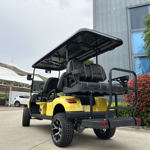 Auténtico Buggy Todoterreno de Lujo Nuevo de 4 Plazas, 72V 5KW, Carro de Golf Eléctrico con Certificación CE/DOT, Acero, 50-70Km/h - Product Image 2