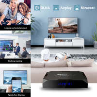 Amlogic S905X4 8K décodage vidéo 4 go 64 go 32 go Smart TV Box Android X96 Max + Ultra récepteur Satellite
