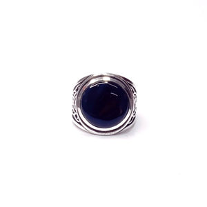 แหวนมอยส์ซาไนต์สีดำออนิกซ์ 10.8 กรัม - Product Image 1