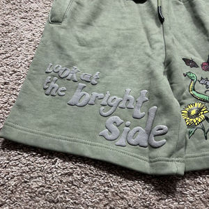 Custom High Quality Men's Sweat <b>Shorts</b> Puff Print Street-Wear Casual Workout <b>Gym</b> Cotton <b>Shorts</b> with Sublimated 3D Solid Pattern - Product Image 6