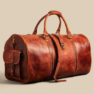 Sacs de voyage en cuir à sublimation pour vêtements de mode, sacs de voyage en cuir pour le corps, sacs de voyage en cuir à bandoulière unisexe - Product Image 6