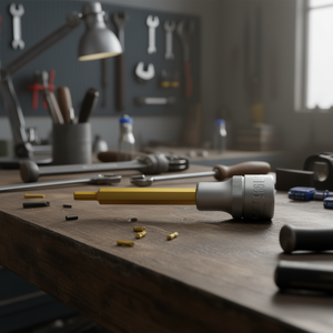 Hazet 1/2'' <b>Long</b> Square Hexagonal <b>Screwdriver</b> Socket - Product Image 3