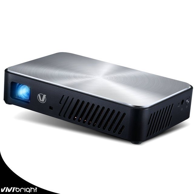 J10 VIVIBRIGHT Projector, Battery Powered Portable Projector for Mobile Office, Conference Projection and Leisure Entertainment