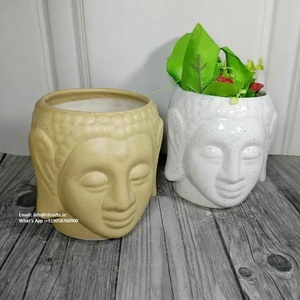Luxury Textured <b>Ceramic</b> Small <b>Pot</b> for Tabletop Decoration and Gifts - Product Image 2