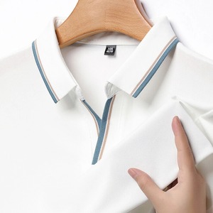 Low-Price High-Quality Men's Polo Bright Colored Breathable <b>T</b>-<b>shirt</b> 100% Cotton Polo <b>Shirt</b> <b>Office</b> Plus Size Men Polo <b>Shirt</b> - Product Image 1