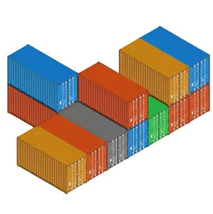 Sử Dụng Hàng Hóa Đáng Giá 40 Ft 40 Chân Cao Cube 40ft Khô ISO Vận Chuyển Container Giá Cho Bán Và Cho Thuê Giá Rẻ Giá