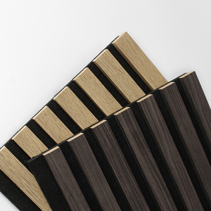 Panel Acústico Decorativo de Madera para Pared y Techo, con Revestimiento de Fieltro PET, Insonorización de 60dB, Clase B1, Resistente al Fuego, para Uso en Hoteles y <span class=keywords><strong>Apartamentos</strong></span> - Product Image 3