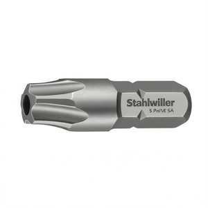 Puntas de Destornillador Stahlwille de 5 Puntas con Orificio en la Punta Diseñadas para Tornillos Estrella Empotrados Invertidos y Pernos - Product Image 3