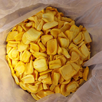Groothandel Gedroogde Zoete Gebakken Knapperige Gesneden Jackfruit Chips Gezonde Natuurlijke Fruit Snacks Verzegelde Zak Vietnam Exporteur