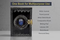 Handgemachtes geprägtes blaues Stein ungefüttertes Leder A3 reise tagebuch Notizbuch Hardcover Journal mit Näh bindung und Verschluss