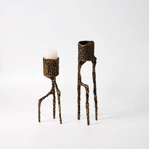 modern <b>candle</b> stand for home decor handcrafted metal <b>candle</b> holder perfect for enhancing living room dining and bedroom - Product Image 1