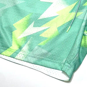 Meilleure vente conception OEM personnalisée High Street Style couleur unie maille Shorts prix de gros - Product Image 5