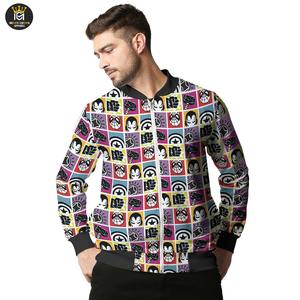 Fabricant pakistanais, blouson d'aviateur à la mode en vrac en satin de soie, veste patchwork personnalisée de créateurs de baseball pour hommes - Product Image 5