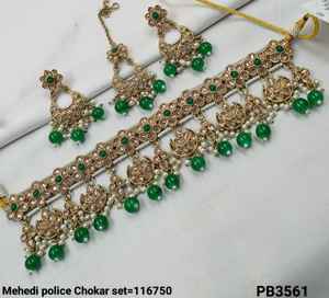 สร้อยคอชุบทองโบราณสวยงามลูกบาศก์เพทายคริสตัลตุ้งติ้งตุ้งติ้งเครื่องประดับสร้อยคอแต่งงานพร้อมต่างหูสำหรับผู้หญิง - Product Image 3