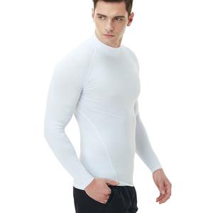 Rashguard de sport professionnel pour homme, manches longues, compression, vêtements de course, entièrement sublimé - Product Image 6
