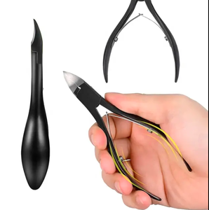 Wholesale Stainless Steel Nail Cuticle Scissor Pusher Tweezer <b>Rainbow</b> Cutter Nipper Clipper Dead Skin Remover Manicure Nipper - Product Image 4