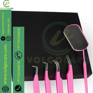 Pinzas de precisión de acero inoxidable de primera calidad de 4 puntas en estilo único para hombres y mujeres DIY y grado industrial con superficie de Punta dentada - Product Image 3