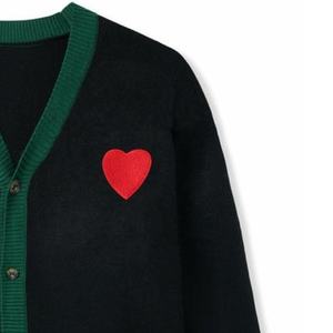 Cardigans à manches longues pour femmes avec patchwork de logos grecs personnalisés sororités et pulls universitaires pour l'automne et l'hiver - Product Image 4