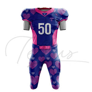 Nouvelle conception, service OEM américain, ensembles d'uniformes de football, unisexe, manches courtes, 100% polyester, dernier design - Product Image 1