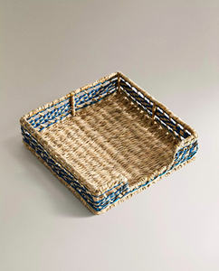 Soporte de anillo de servilleta de algas marinas cuadrado ecológico cocina restaurante utensilios de cocina decoración al por mayor de Vietnam - Product Image 3