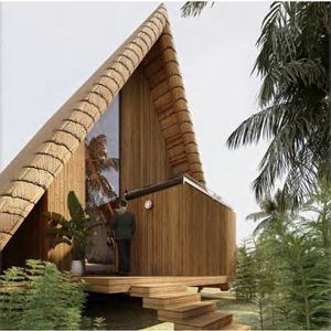 Alta calidad Moderno 15 Sqm NB04 Bungalow Diseño 40HC Invernaderos prefabricados industriales Top Vietnam Edificios prefabricados - Product Image 5