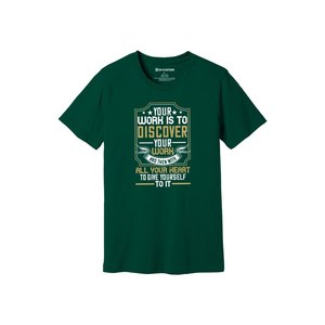 เสื้อยืดผ้าฝ้าย100% พิมพ์ลายพระพุทธรูปแบบลำลองมี12สีให้เลือก160-180 - Product Image 5