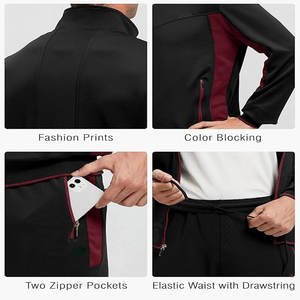 Survêtement de sport personnalisé pour hommes, vêtements de jogging, survêtement de course à pied pour hommes, survêtement d'entraînement pour hommes, au meilleur prix - Product Image 5