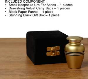 โกศอะลูมิเนียมที่ระลึกใส่ศพพร้อมสีฟ้า - Product Image 5