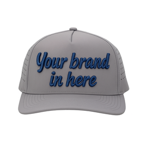 Sombrero de golf de 5 paneles impermeable polivinílico al por mayor de Vietnam logotipo personalizado 3D bordado Puff impresión para gorra de béisbol Golf con cuerda - Product Image 2