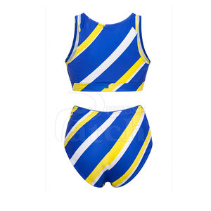 Collection tendance pour femmes, ensemble de maillot de bain deux pièces, textile de bain confortable, bas imprimé, vêtements de plage, vêtements de vacances en bord de mer - Product Image 2