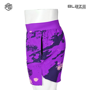 2024 Unisex cómodo patrón antiarrugas MMA pantalones cortos estilo de calle alta ropa deportiva transpirable equipo de entrenamiento ecológico - Product Image 3