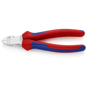 For Knipex Diagonal Insulation Stripper Chrome Plated Plier with Multi-Component Grips - Product Image 1